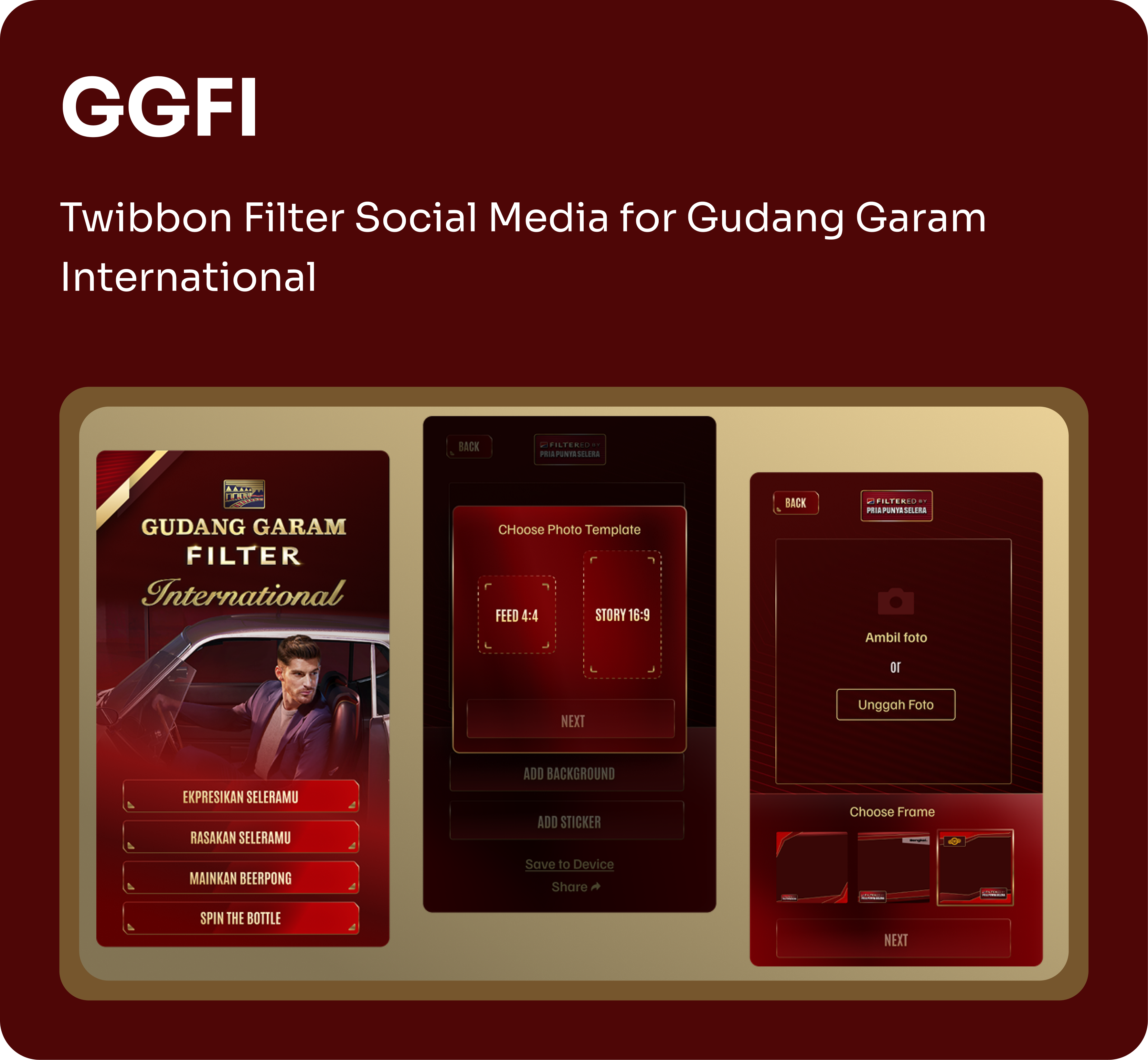 User Experience Card