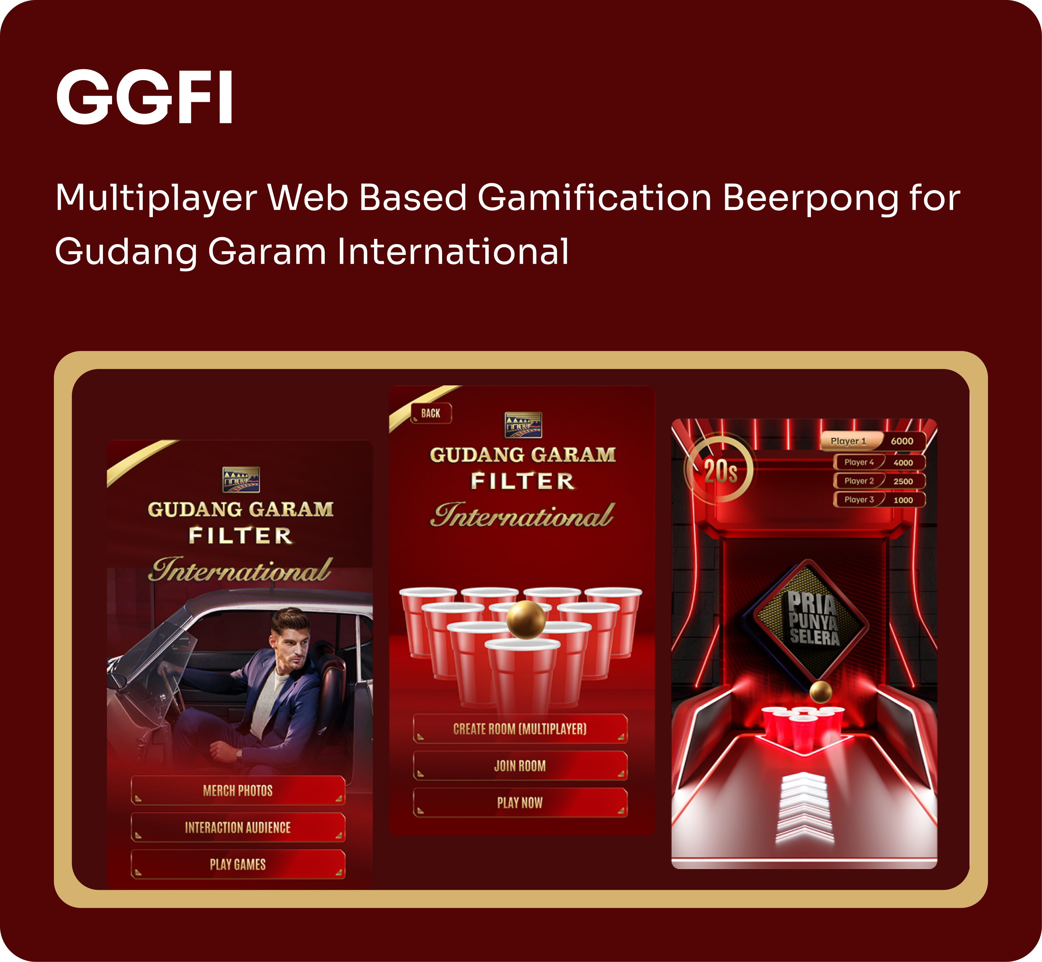 User Experience Card