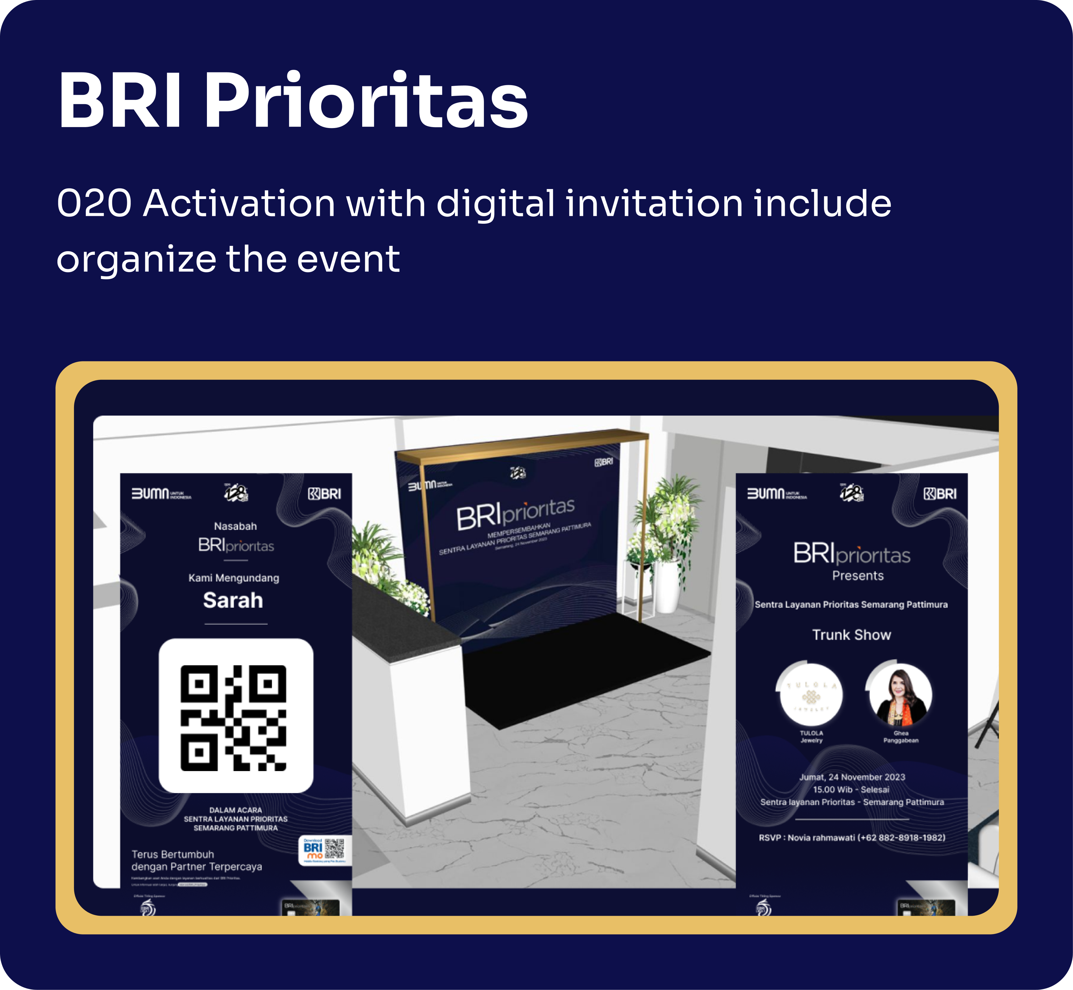 User Experience Card